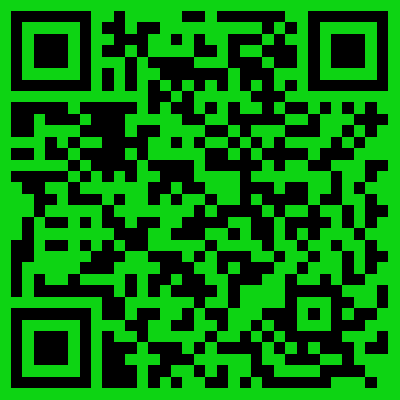 QR code linking to digital business card for Lobato Landscaping